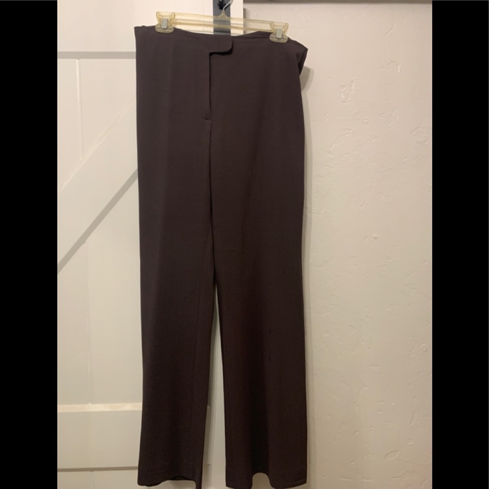 Garfield and Marks high waisted brown pants